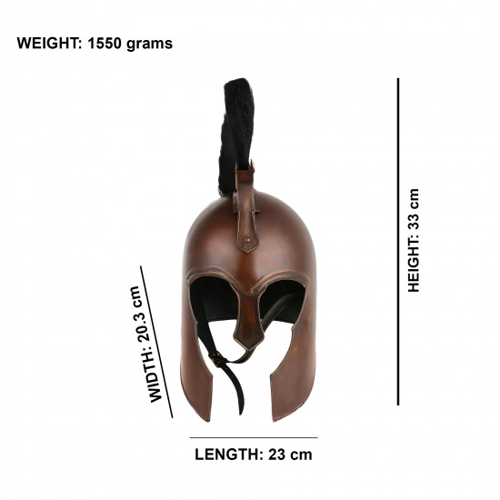 Spartan Warrior Bronze Helmet
