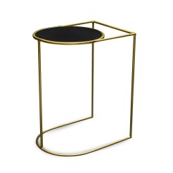 Side Table (IRON & GLASS)